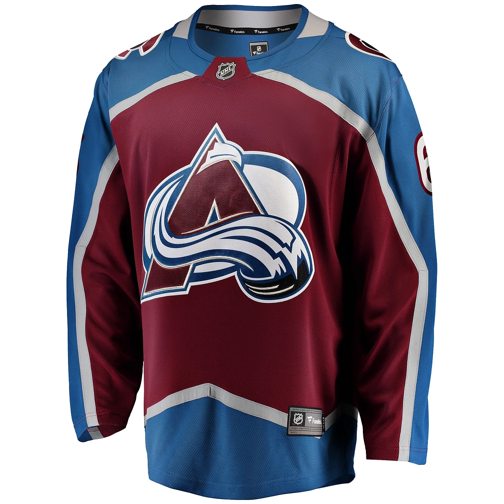 Men's Fanatics Erik Johnson Burgundy Colorado Avalanche Home Breakaway Jersey