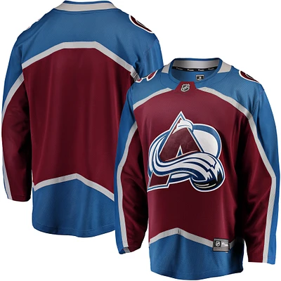 Men's Fanatics Maroon Colorado Avalanche Breakaway Home Jersey