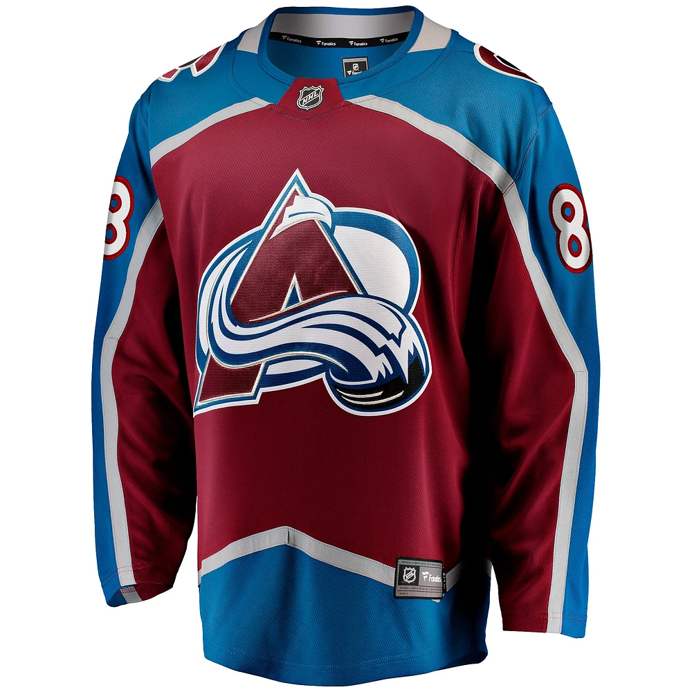Men's Fanatics Martin Necas Burgundy Colorado Avalanche  Breakaway Player Jersey