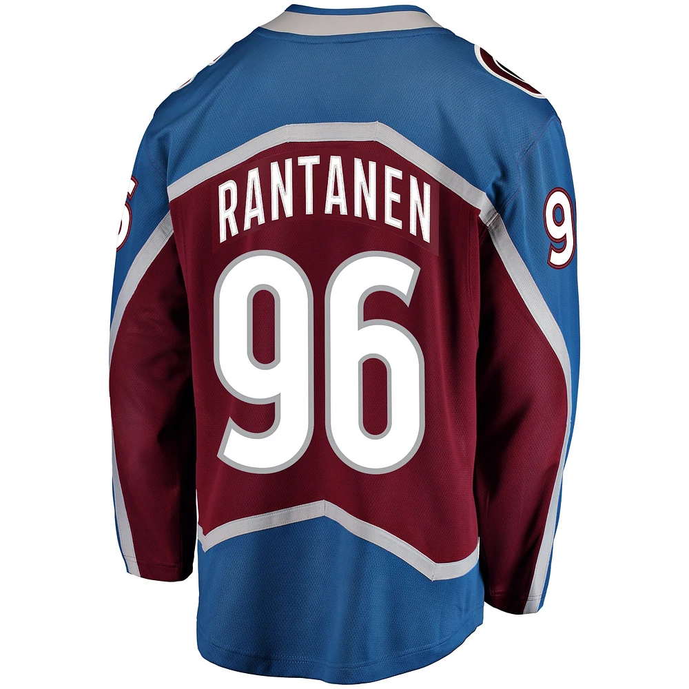 Men's Fanatics Mikko Rantanen Burgundy Colorado Avalanche Breakaway Player Jersey