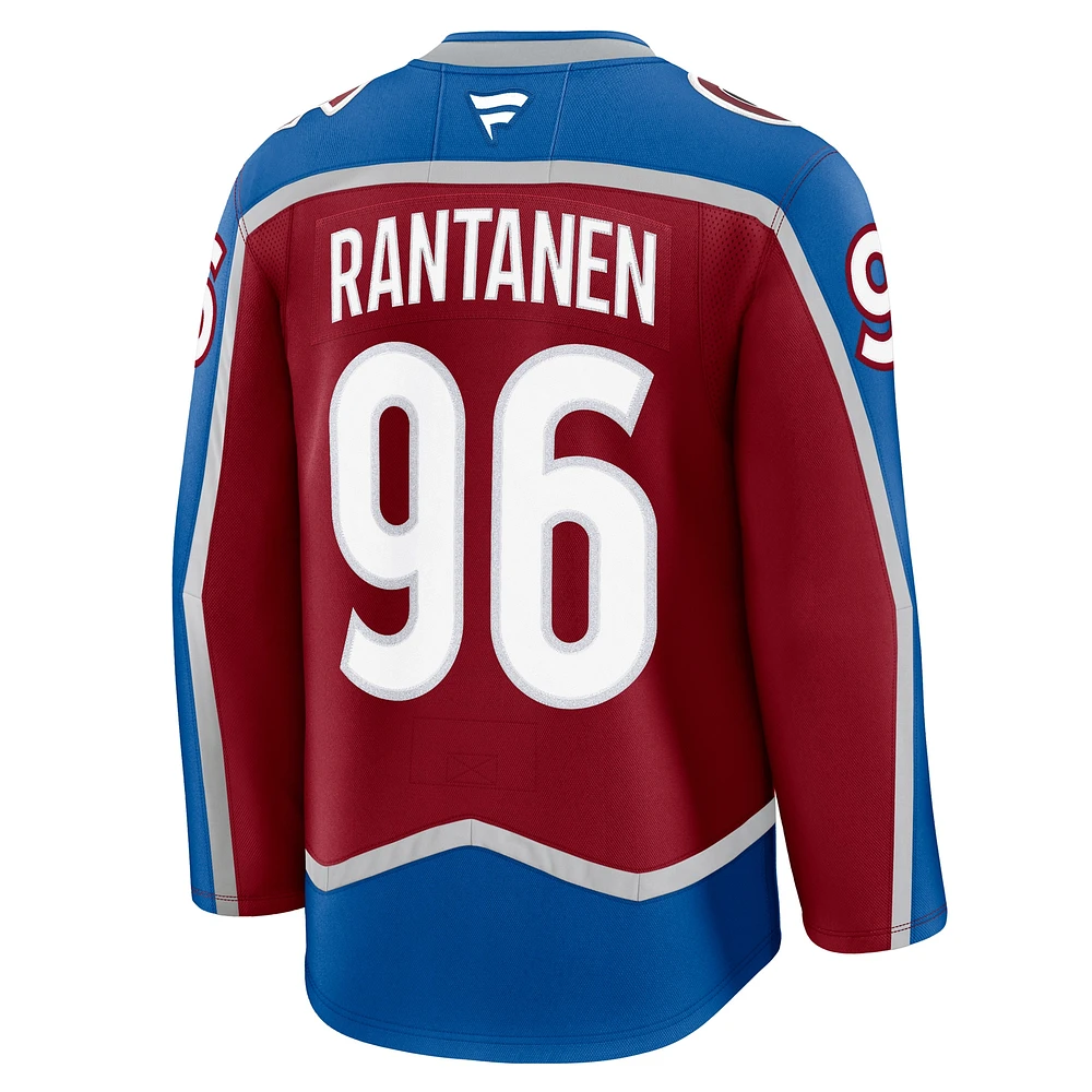 Men's Fanatics Mikko Rantanen Burgundy Colorado Avalanche Home Premium Jersey