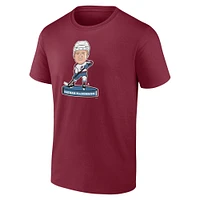 Men's Fanatics Nathan MacKinnon Burgundy Colorado Avalanche Player Bobblehead T-Shirt