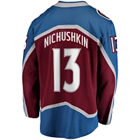 Men's Fanatics Valeri Nichushkin Burgundy Colorado Avalanche Breakaway Player Jersey