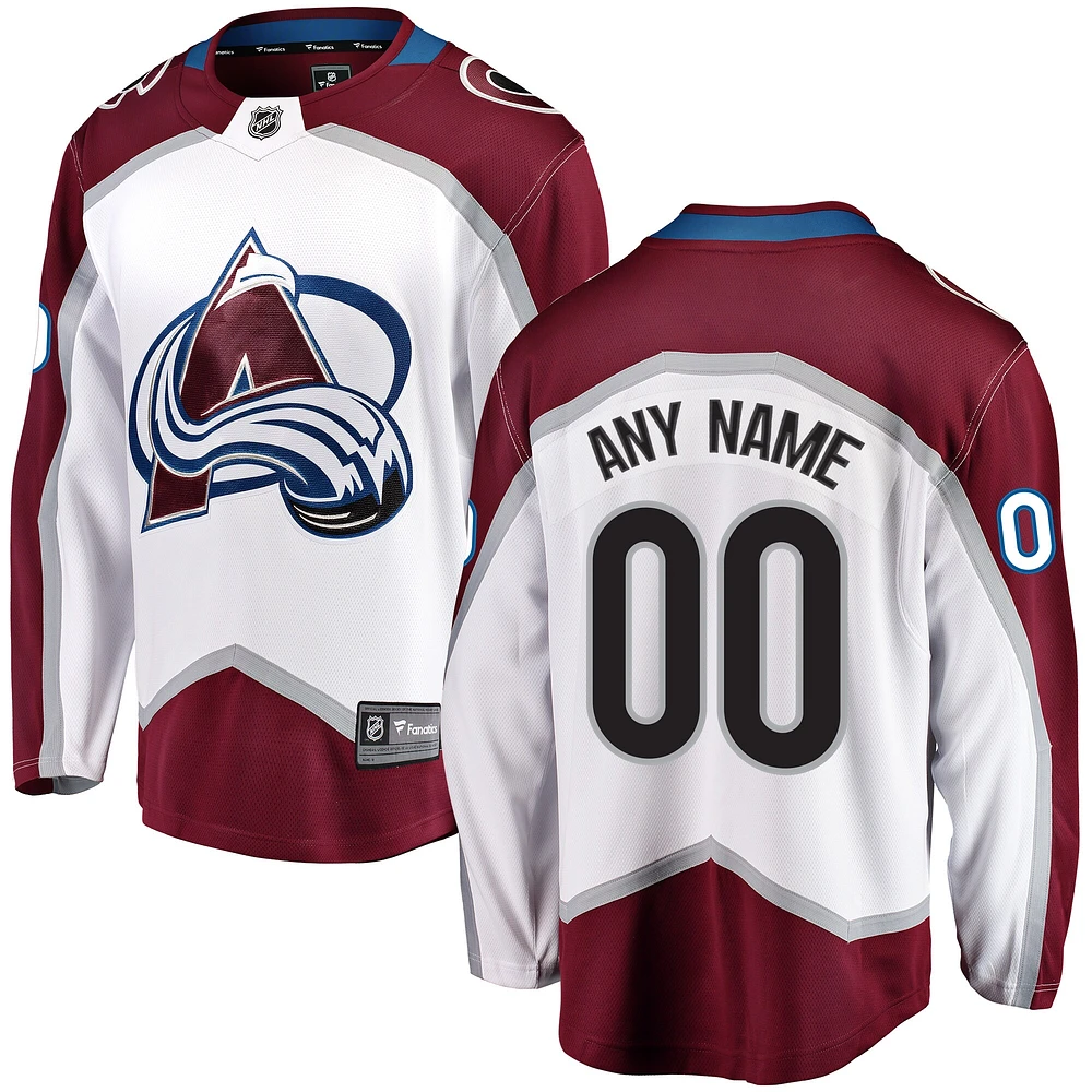 Men's Fanatics White Colorado Avalanche Breakaway