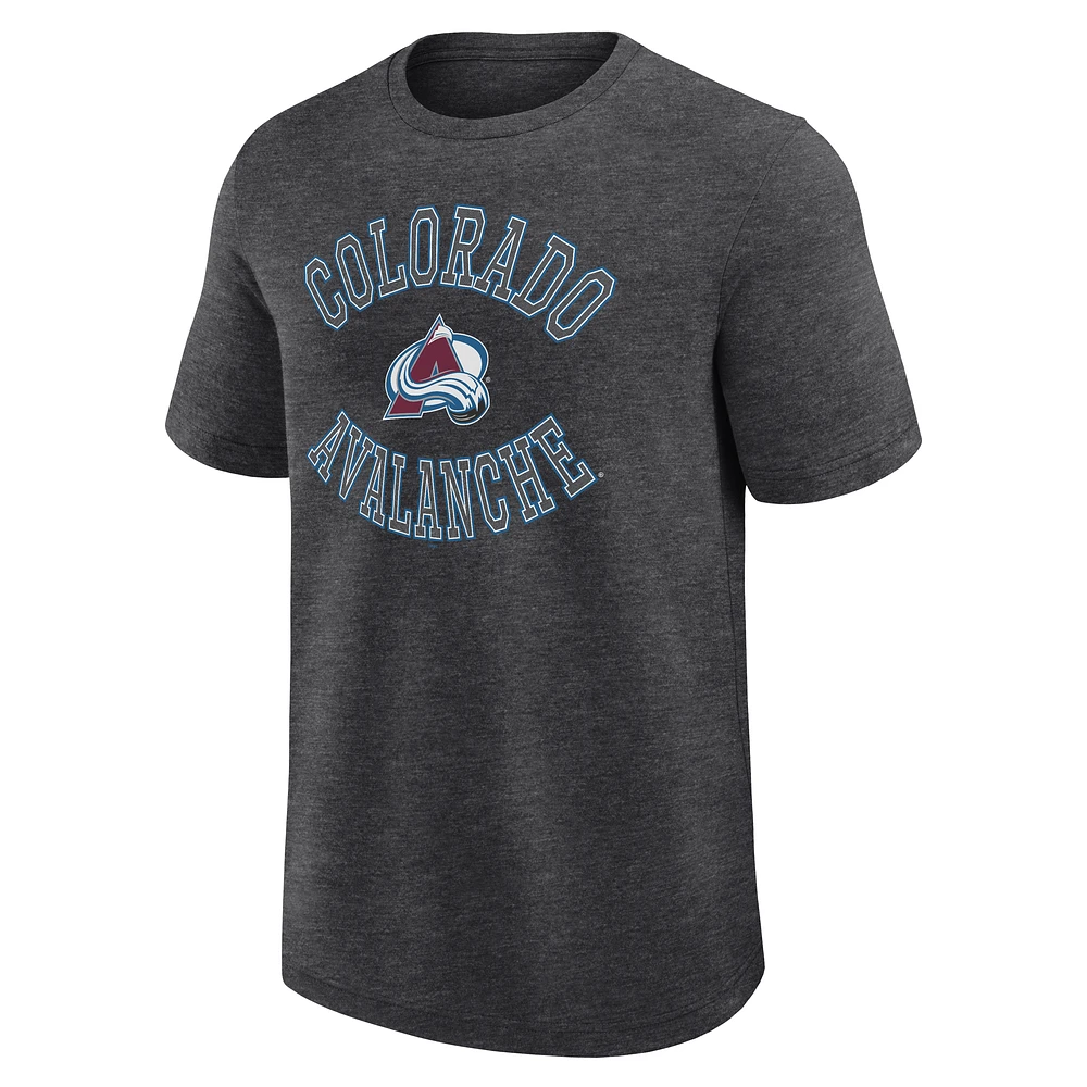 Men's  Heather Charcoal Colorado Avalanche Success T-Shirt