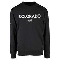 Men's Levelwear  Black Colorado Avalanche Zane City Capsule Pullover Sweatshirt