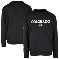 Men's Levelwear  Black Colorado Avalanche Zane City Capsule Pullover Sweatshirt