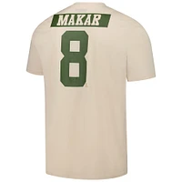 Men's Levelwear Cale Makar Khaki Colorado Avalanche 2024 NHL Military Appreciation Richmond Delta Player Name & Number T-Shirt