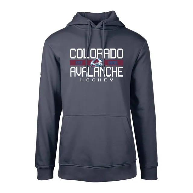 Lids Colorado Avalanche Levelwear Podium Dugout Fleece Pullover Hoodie -  Navy