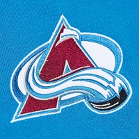 Men's Mitchell & Ness Burgundy/Light Blue Colorado Avalanche Head Coach Pullover Hoodie