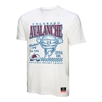 Men's Mitchell & Ness White Colorado Avalanche Local Food T-Shirt