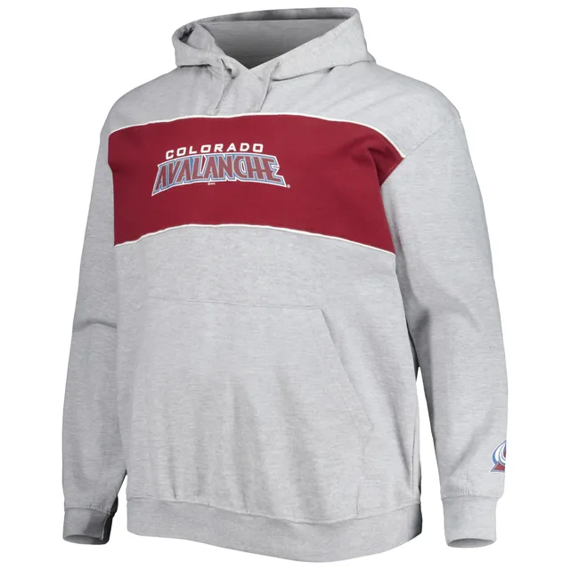 Colorado Avalanche Pullover Fleece Hoodie - Mens