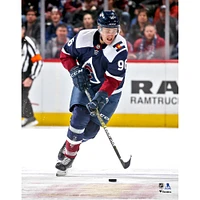 Mikko Rantanen Colorado Avalanche Photographie de patinage en maillot alternatif non signée