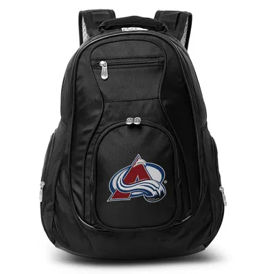 Colorado Avalanche MOJO 19'' Laptop Travel Backpack - Black