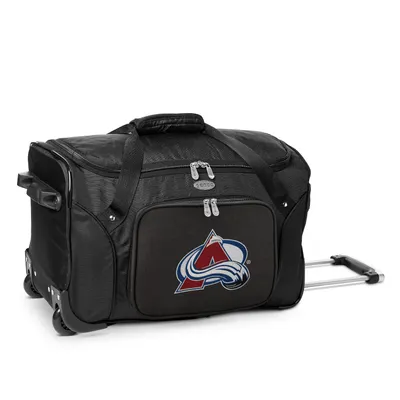 Colorado Avalanche MOJO 22" 2-Wheeled Duffel Bag - Black