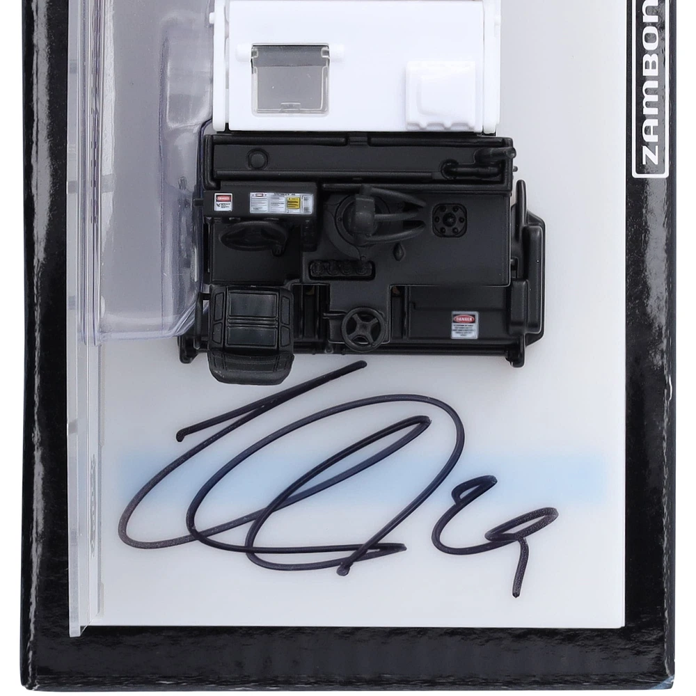 Nathan MacKinnon Colorado Avalanche Autographed 1:43 Scale Die-Cast Zamboni