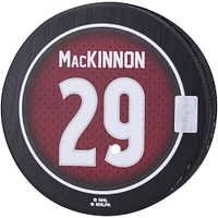 Nathan MacKinnon Colorado Avalanche Autographed 2024 Hart Trophy Winner Hockey Puck - Limited Edition of 129