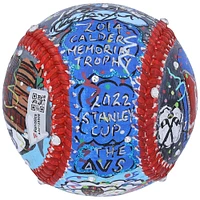 Nathan MacKinnon Colorado Avalanche Autographed Baseball