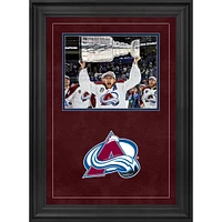 Nathan MacKinnon Colorado Avalanche Autographed Deluxe Framed 2022 Stanley Cup Champions 8" x 10" Raising Cup Photograph