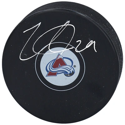 Nathan MacKinnon Colorado Avalanche Autographed Hockey Puck