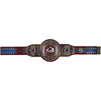 Nathan MacKinnon Colorado Avalanche Autographed WWE Legacy Title Belt with "2022 SC Champs" Inscription - Limited Edition of 5