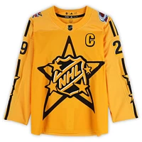 Maillot authentique adidas jaune autographié par Nathan MacKinnon Colorado Avalanche pour le match des étoiles 2024