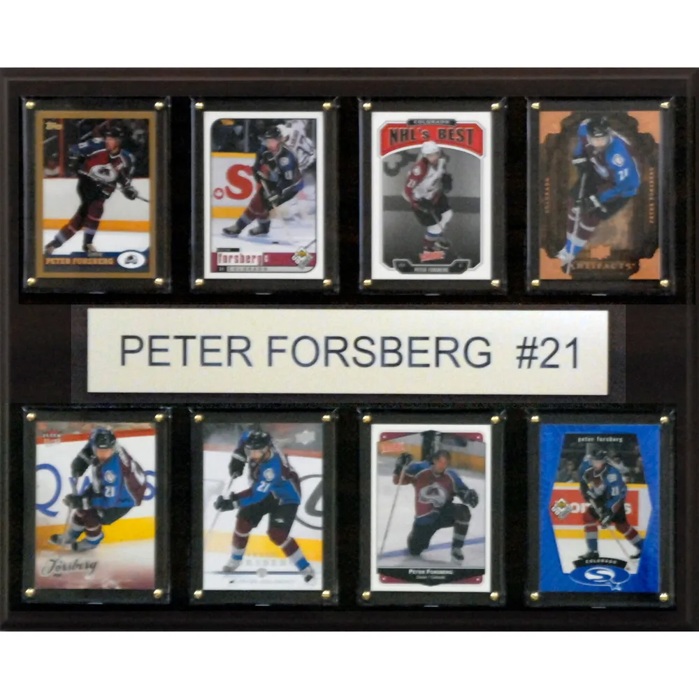 Peter Forsberg Colorado Avalanche Fanatics Branded Authentic Stack Retired  Player Nickname & Number T-Shirt - Burgundy