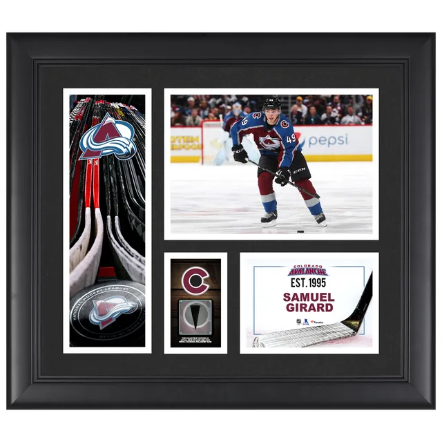 Colorado Avalanche Fanatics Authentic Black Framed Logo Jersey Display Case