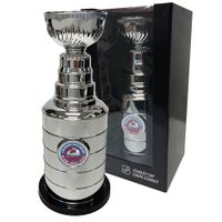 Silver Colorado Avalanche - Stanley Cup Coin Bank