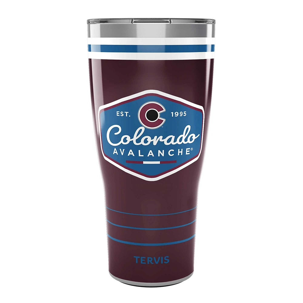 Tervis Colorado Avalanche 30oz. Gobelet rétro en acier inoxydable