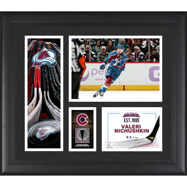 Gabriel Landeskog Colorado Avalanche Unsigned 2022 Stanley Cup Champions Raising Photograph