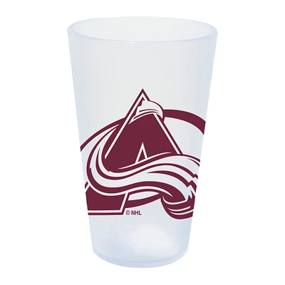 WinCraft Colorado Avalanche 16oz. Icicle Silicone Pint Glass