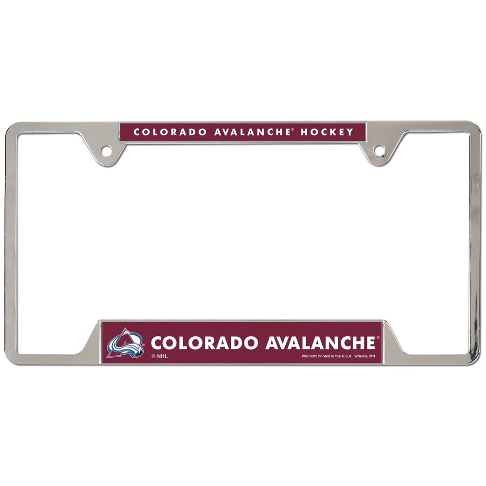 WinCraft Colorado Avalanche - License Plate Frame