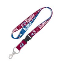 WinCraft Nathan MacKinnon Colorado Avalanche Buckle Player - Lanyard