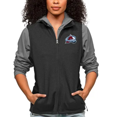 Colorado Avalanche Antigua Women's Course Full-Zip Vest