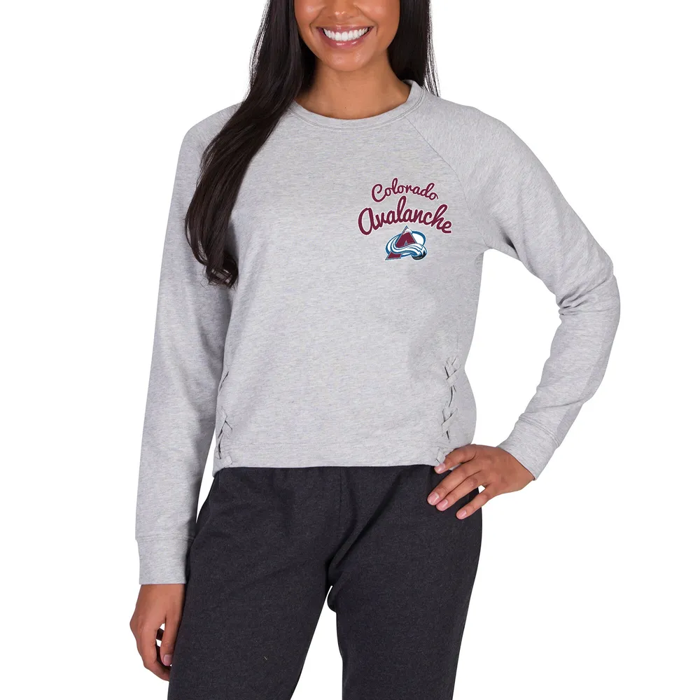 Lids Colorado Avalanche Concepts Sport Women's Greenway Long Sleeve Top -  Gray