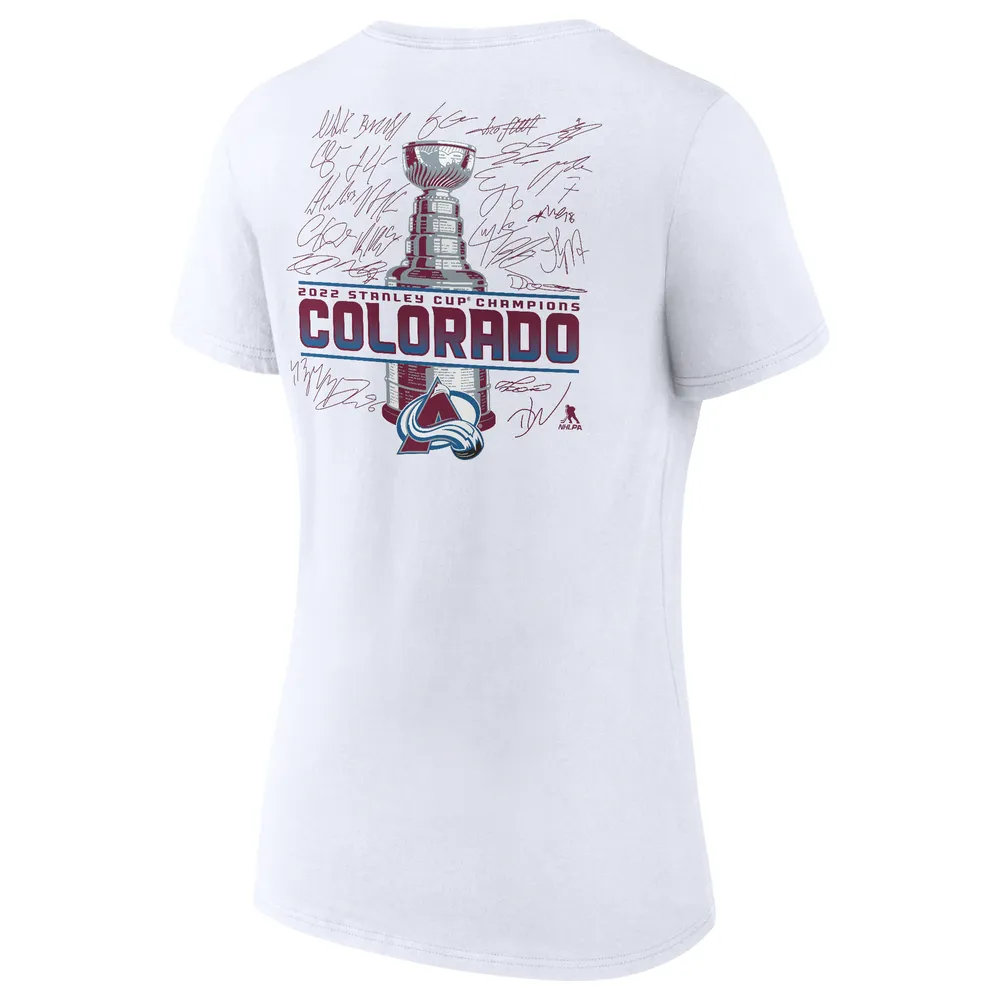 Fanatics Branded Women's Fanatics Branded White Colorado Avalanche