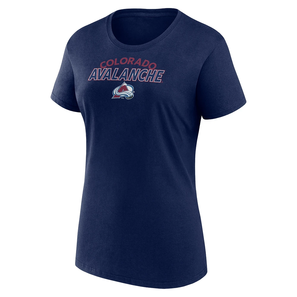 Pack combiné de t-shirts Fanatics Colorado Avalanche Risk pour femmes