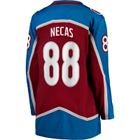 Women's Fanatics Martin Necas Burgundy Colorado Avalanche  Breakaway Player Jersey