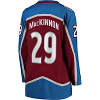 Women's Fanatics Nathan MacKinnon Maroon Home Breakaway Player Jersey