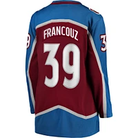 Women's Fanatics Pavel Francouz Burgundy Colorado Avalanche Home Breakaway Player Jersey