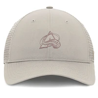 Women's Fanatics Tan Colorado Avalanche Authentic Pro Road Trucker Adjustable Hat