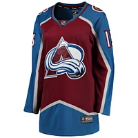 Fanatics pour femmes Valeri Nichushkin Bourgogne Colorado Avalanche Home Breakaway Player Maillot