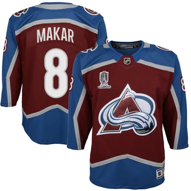 Outerstuff Nathan MacKinnon Colorado Avalanche Youth Premier Player Jersey - Burgundy