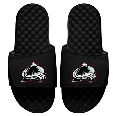 Colorado Avalanche ISlide Youth Ice Clipping Mask Slide Sandals - Black