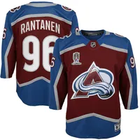 Youth Nathan MacKinnon Burgundy Colorado Avalanche Premier Player Jersey