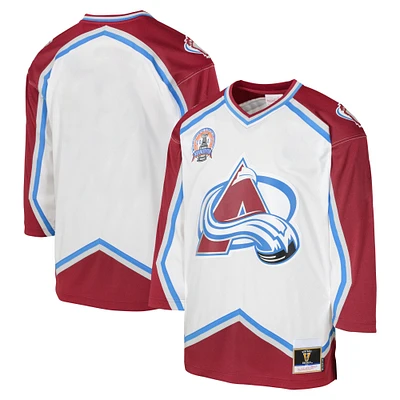 Maillot de joueur la ligne bleue Mitchell & Ness bleu Colorado Avalanche 2000 pour jeunes