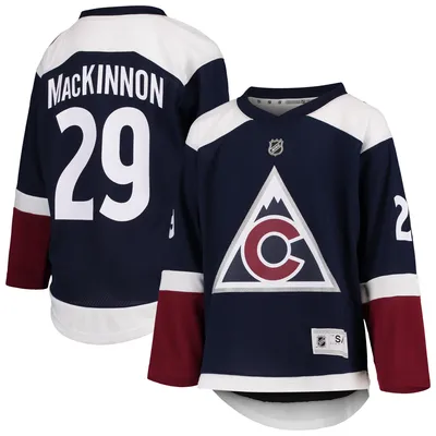 Men's Adidas Nathan MacKinnon Burgundy Colorado Avalanche Home Authentic Pro Player - Jersey
