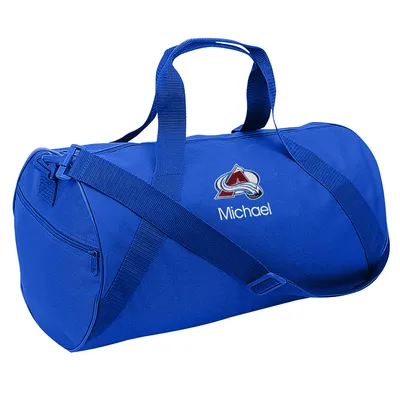 Colorado Avalanche Youth Personalized Duffle Bag - Royal