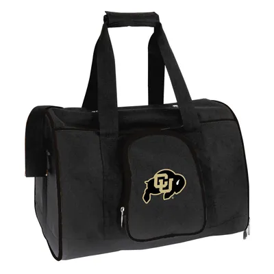 Colorado Buffaloes Small 16" Pet Carrier - Black